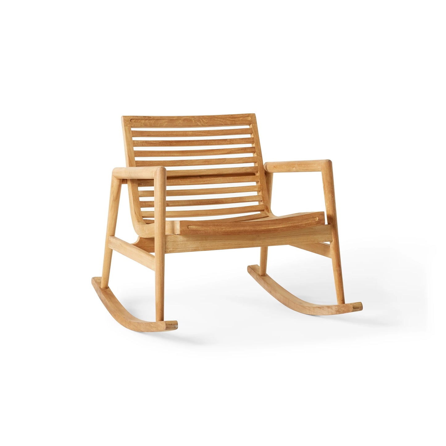 Salt Point Teak Outdoor Rocking Chair | Weather Resistant Patio Rocker