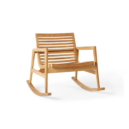 Salt Point Teak Outdoor Rocking Chair | Weather Resistant Patio Rocker
