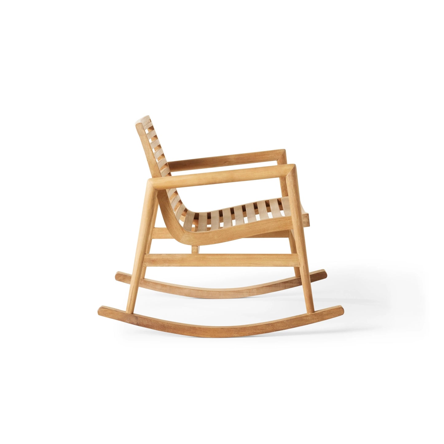 Salt Point Teak Outdoor Rocking Chair | Weather Resistant Patio Rocker